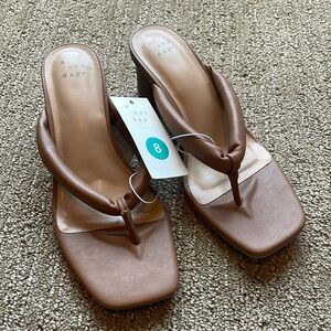 Brown Sandal Heels